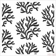 Cadence Home Decor HD-122 Stencil 45x45 cm Boyama Şablonu