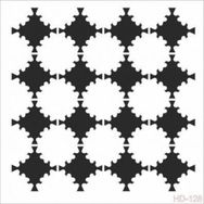 Cadence Home Decor HD-128 Stencil 45x45 cm Boyama Şablonu