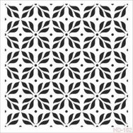Cadence Home Decor HD-152 Stencil 45x45 cm Boyama Şablonu