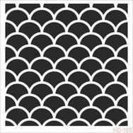 Cadence Home Decor HD-155 Stencil 45x45 cm Boyama Şablonu