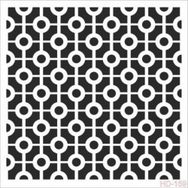 Cadence Home Decor HD-159 Stencil 45x45 cm Boyama Şablonu