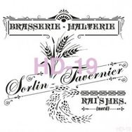 Cadence Home Decor HD-19 Stencil 45x45 cm Boyama Şablonu