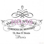 Cadence Home Decor HD-39 Stencil 45x45 cm Boyama Şablonu