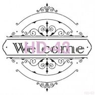 Cadence Home Decor HD-43 Stencil 45x45 cm Boyama Şablonu
