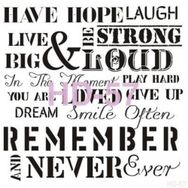 Cadence Home Decor HD-57 Stencil 45x45 cm Boyama Şablonu