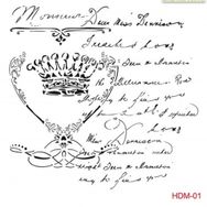 Cadence Home Decor HDM-01 Midi Stencil 25x25 cm Boyama Şablonu