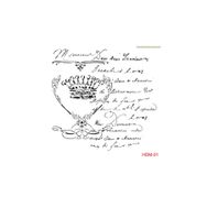 Cadence Home Decor HDM-101 Midi Stencil 25x25 cm Boyama Şablonu