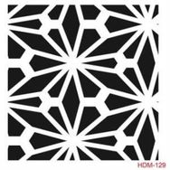 Cadence Home Decor HDM-129 Midi Stencil 25x25 cm Boyama Şablonu