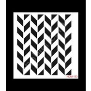 Cadence Home Decor HDM-133 Midi Stencil 25x25 cm Boyama Şablonu