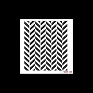 Cadence Home Decor HDM-134 Midi Stencil 25x25 cm Boyama Şablonu