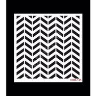 Cadence Home Decor HDM-135 Midi Stencil 25x25 cm Boyama Şablonu