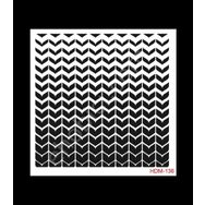 Cadence Home Decor HDM-136 Midi Stencil 25x25 cm Boyama Şablonu