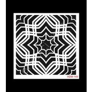 Cadence Home Decor HDM-149 Midi Stencil 25x25 cm Boyama Şablonu