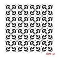 Cadence Home Decor HDM-152 Midi Stencil 25x25 cm Boyama Şablonu