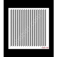 Cadence Home Decor HDM-166 Midi Stencil 25x25 cm Boyama Şablonu