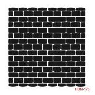 Cadence Home Decor HDM-175 Midi Stencil 25x25 cm Boyama Şablonu