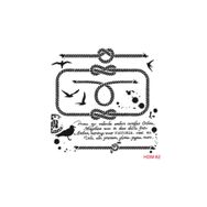 Cadence Home Decor HDM-62 Midi Stencil 25x25 cm Boyama Şablonu