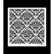 Cadence Home Decor HDM-71 Midi Stencil 25x25 cm Boyama Şablonu