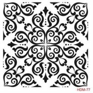 Cadence Home Decor HDM-77 Midi Stencil 25x25 cm Boyama Şablonu