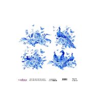 Cadence K-020 30x30 Dünya'nın Mavi Tonları Pirinç Dekopaj