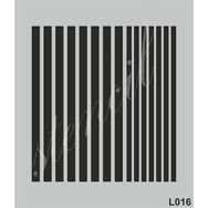 Cadence L016 21x25 cm Siyah Stencil Boyama Şablonu