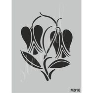 Cadence M016 15x20 cm Siyah Stencil Boyama Şablonu