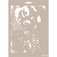 Cadence MA05 Mix Media 21x29 cm Stencil Şablon