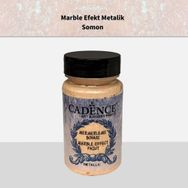 Cadence Marble Efekt 128 Somon 120 ml Metalik Boya