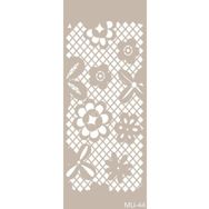 Cadence MU44 10x25 cm Mix Media Stencil Şablon