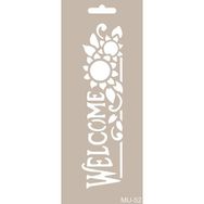 Cadence MU52 10x25 cm Mix Media Stencil Şablon