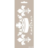 Cadence MU60 10x25 cm Mix Media Stencil Şablon