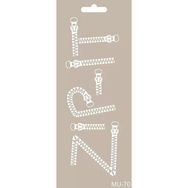 Cadence MU70 10x25 cm Mix Media Stencil Şablon