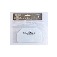 Cadence Pirinç Dekopaj ve Rölyef Pasta Spatula