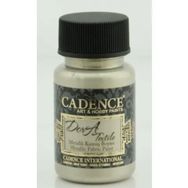 Cadence Platin Dora Metalik 50ml Kumaş Boyası