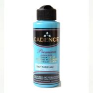 Cadence Premium Turkuaz 120 ml Akrilik Boya