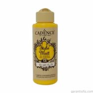 Cadence S9011 Sarı Mat 120 ml Akrilik Boya