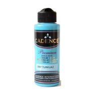 Cadence Turkuaz Su Bazlı 120 ml Ahşap Akrilik Boya