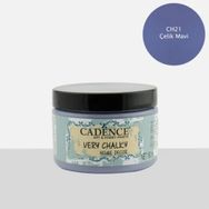 Cadence Very Chalky 150 ml Çelik Mavi Akrilik Boya