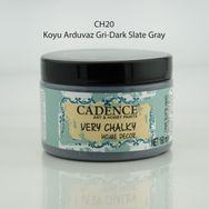 Cadence Very Chalky 150 ml Koyu Arduvaz Gri Akrilik Boya