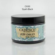 Cadence Very Chalky 150 ml Siyah Akrilik Boya