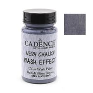 Cadence WSH11 Koyu Arduvaz Gri 90 ML Wash Efekt Renkli Silme Boya