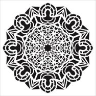 Cadence YDS-013 35x35 Dantel Stencil