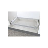 Çağdaş A04 55 cm Alüminyum Frenli Gardrop Sepeti