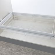 Çağdaş A06 75 cm Alüminyum Frenli Gardrop Sepeti