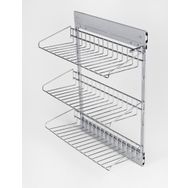 Çağdaş RA04 45x64 cm 3 Raflı Gardrop Teleskopik Ayakkabılık