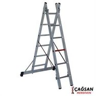 Çağsan 2x6 Basamaklı İki Parçalı Çok Amaçlı Alüminyum Merdiven