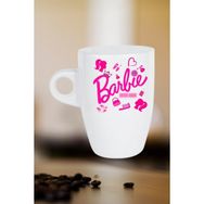 Caisya Enter Mode Barbie Baskılı Pembe Kupa Bardak