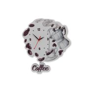 CajuArt Coffee Çekirdek Demlik Sallanan Sarkaç Mutfak Duvar Saati