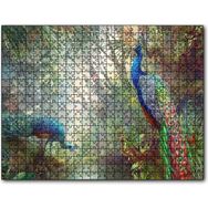 Caka Tablo Doğada Tavus Kuşu Görseli 500 Parça Puzzle