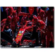 Caka Tablo Ferrari F1 Formula 1 Pit Stop Görseli 255 Parça Puzzle